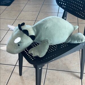 Pillow fort Green Dinosaur Plush Toy Weighted